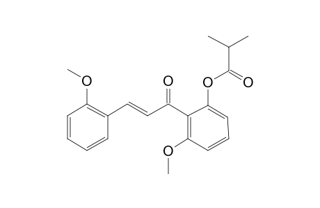 2,6'-Dimethoxy-2'-hydroxychalcone, 2-methylpropionate