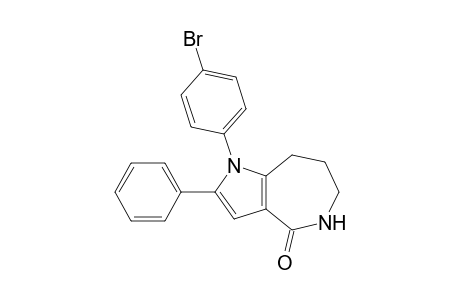 1-(4-bromophenyl)-2-phenyl-5,6,7,8-tetrahydropyrrolo[3,2-c]azepin-4-one
