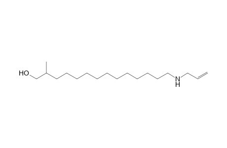14-Hydroxy-13-methyltetradecanyl 2-propenyl amine