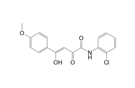 (3Z)-N-(2-chlorophenyl)-4-hydroxy-4-(4-methoxyphenyl)-2-oxo-3-butenamide