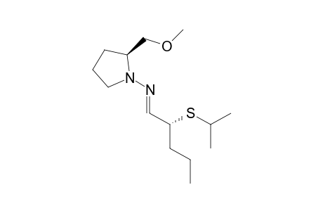 (E)-[(2R)-2-(isopropylthio)pentylidene]-[(2S)-2-(methoxymethyl)pyrrolidino]amine