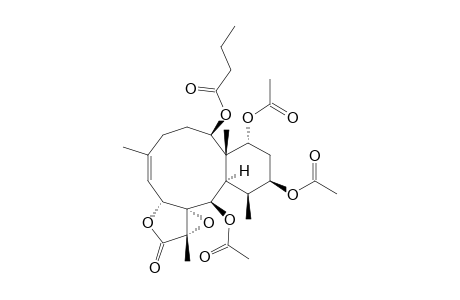 11,12-Deoxy-11H-12-Acetoxystecholide E acetate