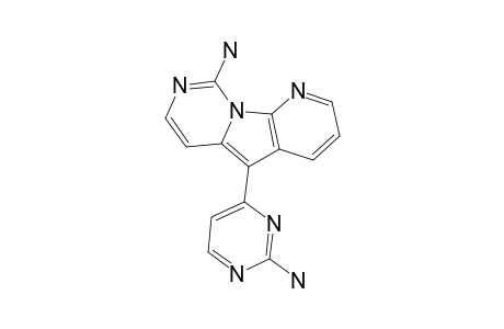 DEOXYVARIOLIN-B;9-AMINO-5-(2-AMINOPYRIMIDIN-4-YL)-PYRIDO-[3',2':4,5]-PYRROLO-[1,2-C]-PYRIMIDINE