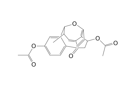 4,11-Epoxy-1H-benzo[a]cyclopenta[f]cyclodecen-1-one, 3,9-bis(acetyloxy)-2,3-dihydro-12-methyl-