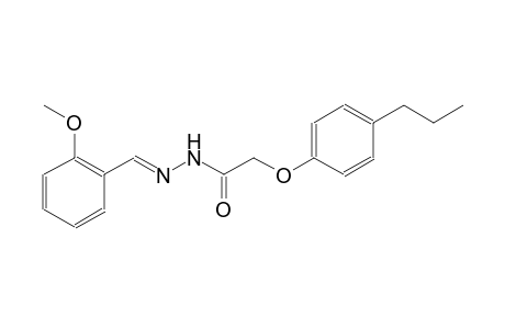 Acetic acid, 2-(4-propylphenoxy)-, N'-[(2-methoxyphenyl)methylidene]hydrazide