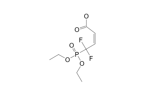 (Z)-4,4-DIFLUORO-4-(DIETHOXYPHOSPHINOYL)-BUT-2-ENOIC-ACID