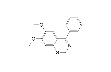 6,7-Dimethoxy-4-phenyl-2H-1,3-benzothiazine