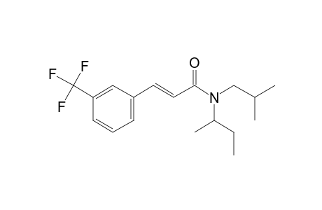 Trans-cinnamamide, 3-trifluoromethyl-N-(2-butyl)-N-isobutyl-