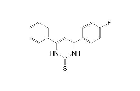 4-(4-fluorophenyl)-6-phenyl-3,4-dihydro-2(1H)-pyrimidinethione