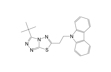 9H-carbazole, 9-[2-[3-(1,1-dimethylethyl)[1,2,4]triazolo[3,4-b][1,3,4]thiadiazol-6-yl]ethyl]-