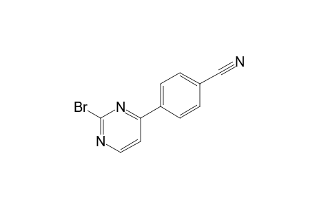 4-(2'-Bromopyrimidin-4'-yl)-benzonitrile