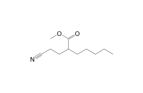 Methyl 4-cyano-2-pentylbutanoate