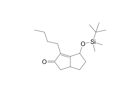 8-(tert-Butyldimethylsiloxy)-2-butylbicyclo[3.3.0]oct-1-en-3-one