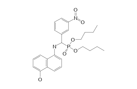 DIBUTYL-(5-HYDROXYNAPHTHALEN-1-YL-AMINO)-(3-NITROPHENYL)-METHYLPHOSPHONATE