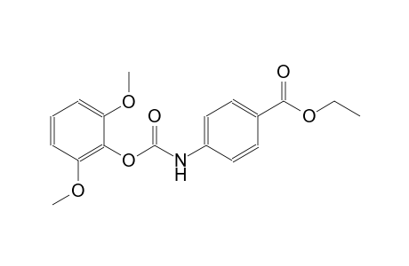 ethyl 4-{[(2,6-dimethoxyphenoxy)carbonyl]amino}benzoate