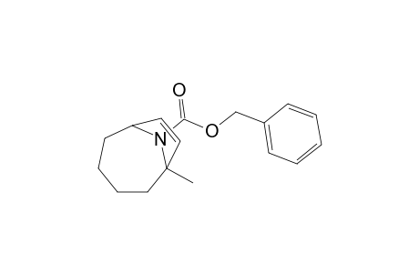 N-Benzyloxycarbonyl-1-methyl-9-azabicyclo[4.2.1]nonan-7-ene