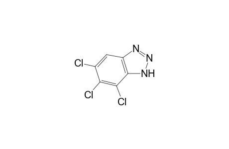 1H-1,2,3-benzotriazole, 5,6,7-trichloro-