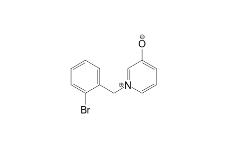 Pyridinium, 1-[(2-bromophenyl)methyl]-3-hydroxy-, hydroxide, inner salt