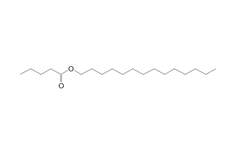 Valeric acid, tetradecyl ester