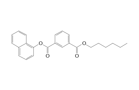 Isophthalic acid, hexyl 1-naphthyl ester