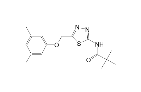 N-{5-[(3,5-dimethylphenoxy)methyl]-1,3,4-thiadiazol-2-yl}-2,2-dimethylpropanamide