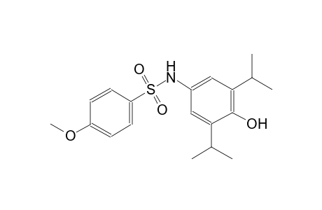 benzenesulfonamide, N-[4-hydroxy-3,5-bis(1-methylethyl)phenyl]-4-methoxy-