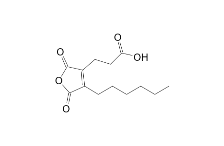 2-(.beta.-Carboxyethyl)-3-hexylmaleic anhydride