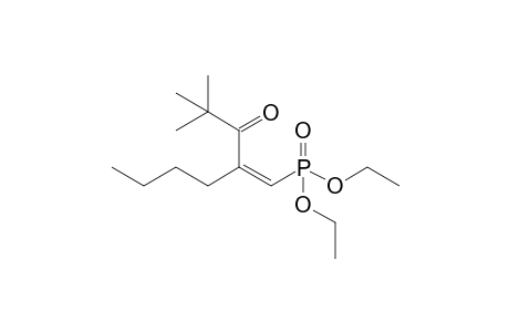Diethyl 2-n-Butyl-3-oxo-4,4-dimethylpentenylphosphonate