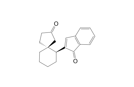 (5R*,6S*)-6-( 2'-Indenyl)-spiro[4,5]decan-2,1'-dione