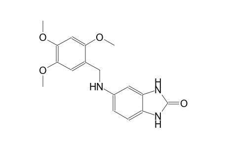 5-[(2,4,5-trimethoxybenzyl)amino]-1,3-dihydro-2H-benzimidazol-2-one