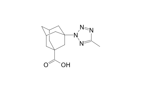3-(5-methyl-2H-tetraazol-2-yl)-1-adamantanecarboxylic acid