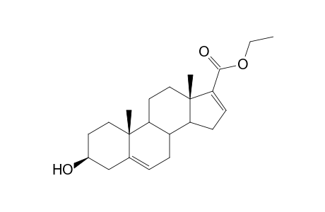 5,16-Androstadien-3β-ol-17β-carboxylic acid, ethyl ester