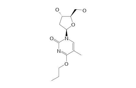4-PROPYLOXY-2'-DEOXYTHYMIDINE
