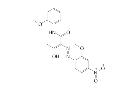 4-Nitro-o-anisidine->o-acetoacetanisidide