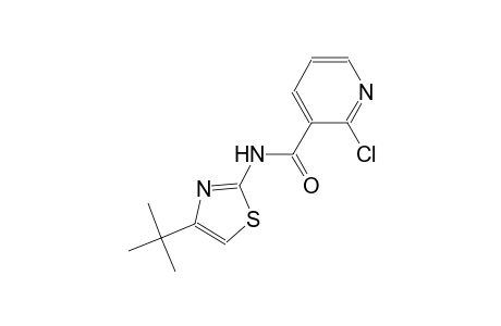 N-(4-tert-butyl-1,3-thiazol-2-yl)-2-chloronicotinamide