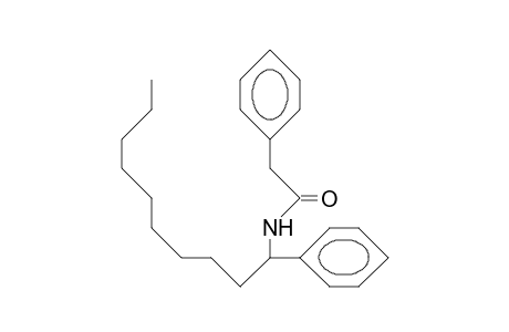 Benzeneacetamide, N-(1-phenyldecyl)-