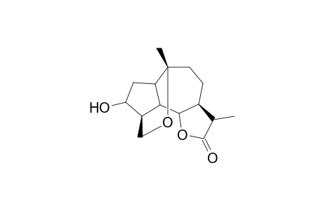 3-Hydroxy-10,14-epoxy-4,11H-guaian-12,6-olide