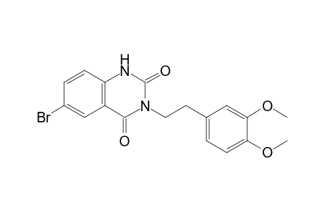6-Bromo-3-(3,4-dimethoxyphenethyl)quinazoline-2,4(1H,3H)-dione
