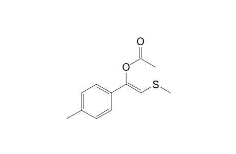 (Z)-2-(Methylthio)-1-(p-tolyl)vinyl acetate