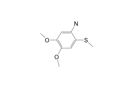 4-Thiomethyl-5-amino veratrole