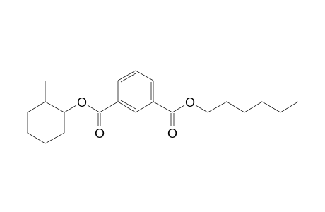 Isophthalic acid, hexyl 2-methylcyclohexyl ester