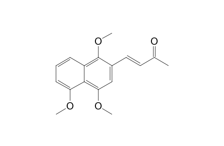 trans-1-(1,4,5-Trimethoxy-2-naphthyl)-2-buten-3-one