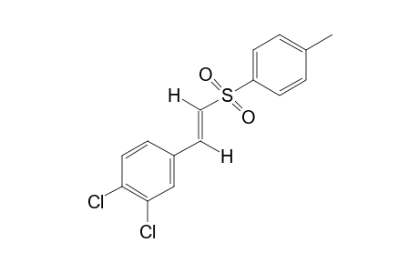 trans-3,4-DICHLOROSTYRYL p-TOLYL SULFONE