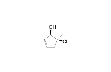 (1R,5S)-5-chloranyl-5-methyl-cyclopent-2-en-1-ol
