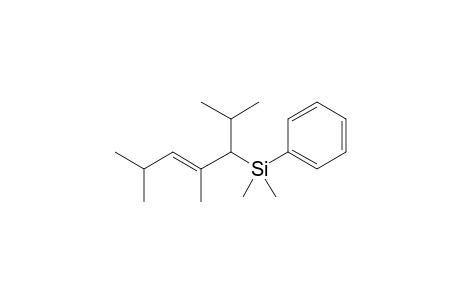 dimethyl-phenyl-[(E)-2,4,6-trimethylhept-4-en-3-yl]silane