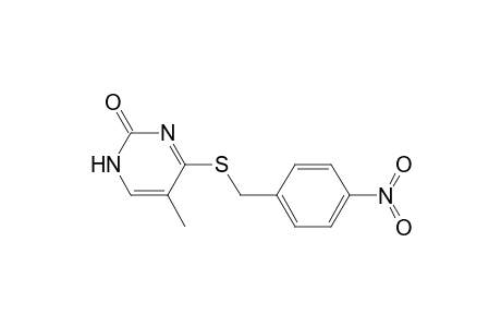 5-Methyl-6-[(4-nitrobenzyl)thio]-1H-pyrimidin-2-one