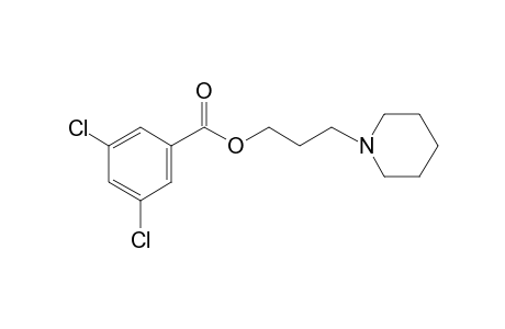 3-(1-Piperidinyl)propyl 3,5-dichlorobenzoate