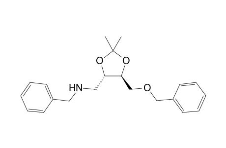 Benzyl [5'-(Benzyloxymethyl)-2',2'-dimethyl-1',3'-dioxolan-4'-yl]methyl] Amine