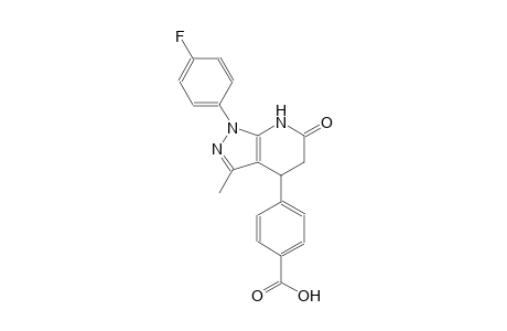 benzoic acid, 4-[1-(4-fluorophenyl)-4,5,6,7-tetrahydro-3-methyl-6-oxo-1H-pyrazolo[3,4-b]pyridin-4-yl]-