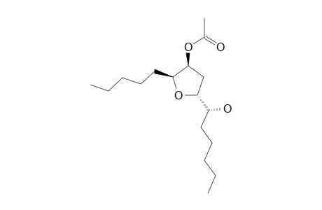 (6R*,7R*,9S*,10R*)-6,9-Epoxypentadecane-7,10-diol 7-acetate